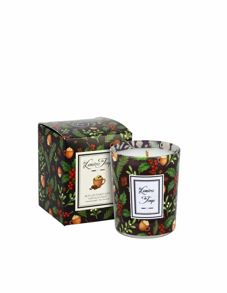 Candles - Winter Lights Candle 90g Hot Chocolate - LES LUMIERES DU TEMPS