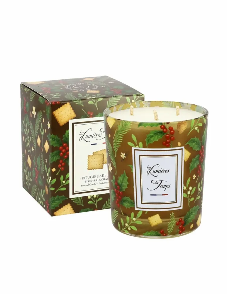 Candles - Winter Lights Candle 350g Enchanted Cookies - LES LUMIERES DU TEMPS