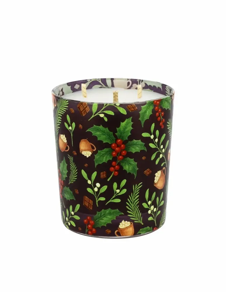 Candles - Winter Lights Candle 350g Hot Chocolate - LES LUMIERES DU TEMPS