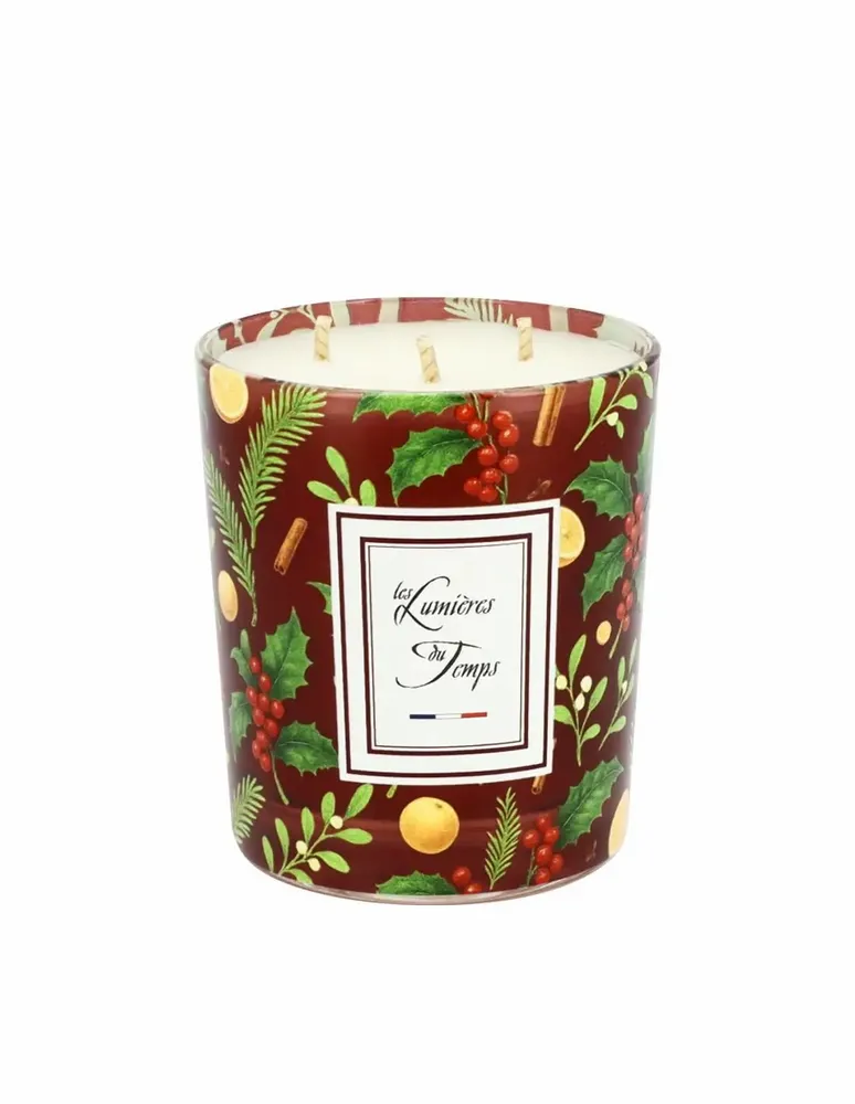 Candles - Winter Lights Candle 350g Orange Cinnamon - LES LUMIERES DU TEMPS