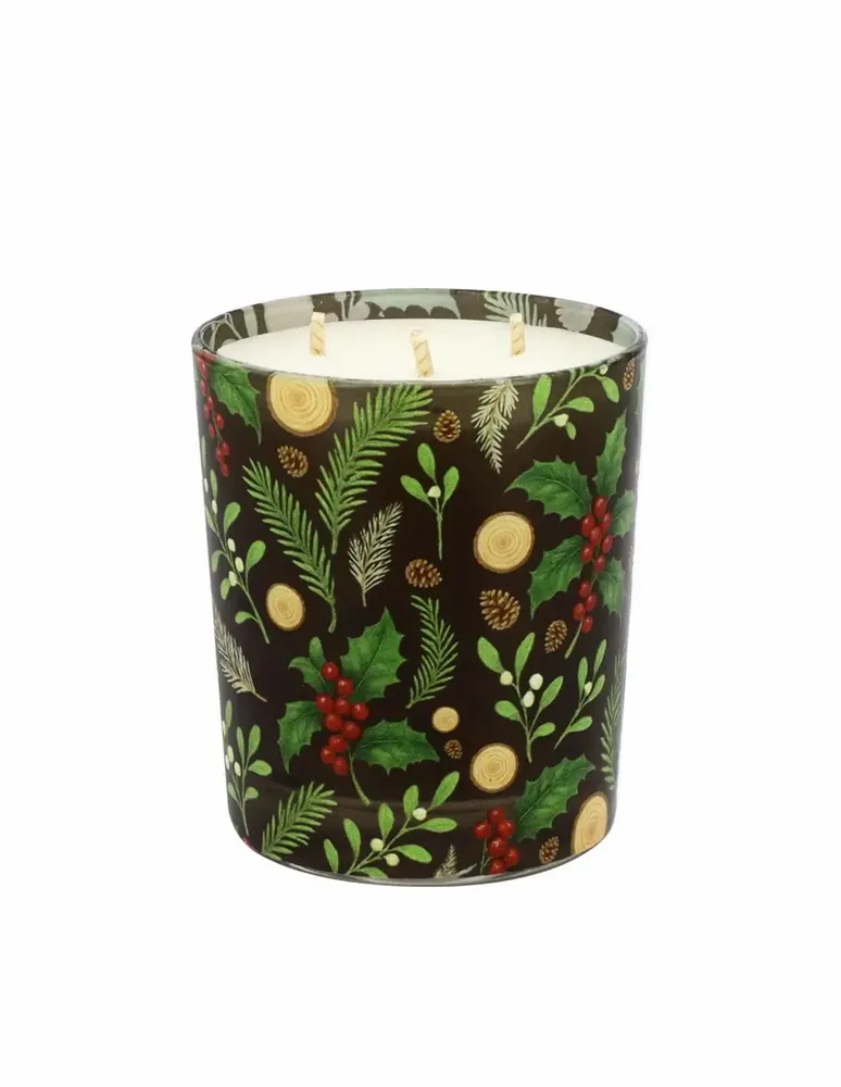 Candles - Winter Lights Candle 350g Fir - LES LUMIERES DU TEMPS