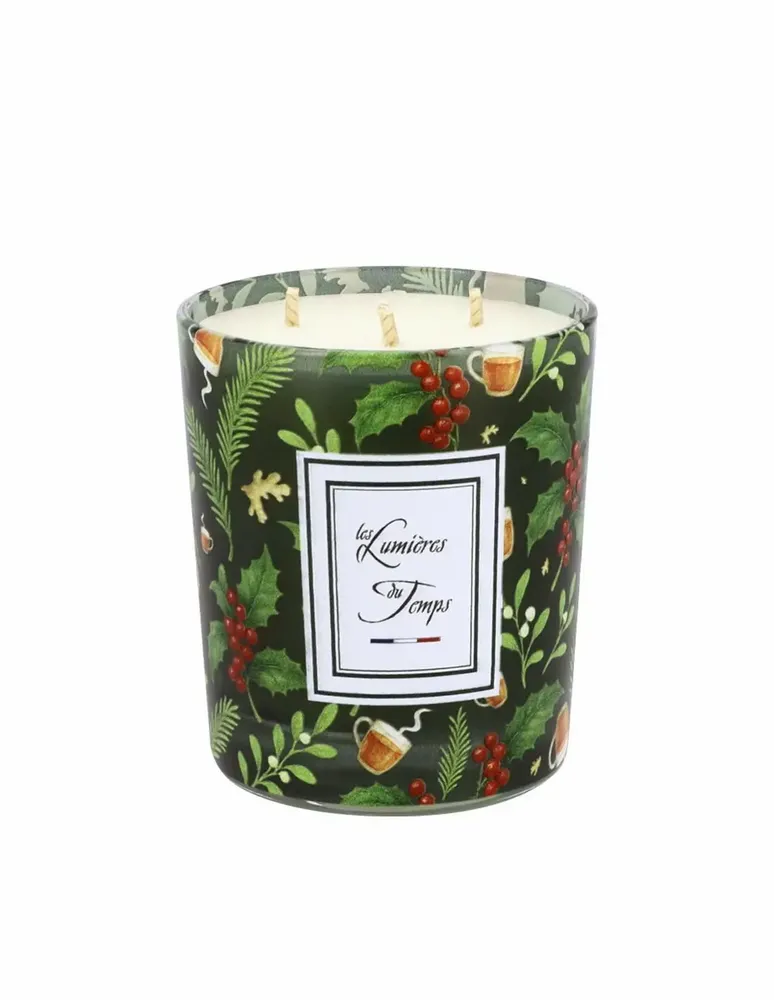 Candles - Winter Lights Candle 350g Fireside Tea - LES LUMIERES DU TEMPS