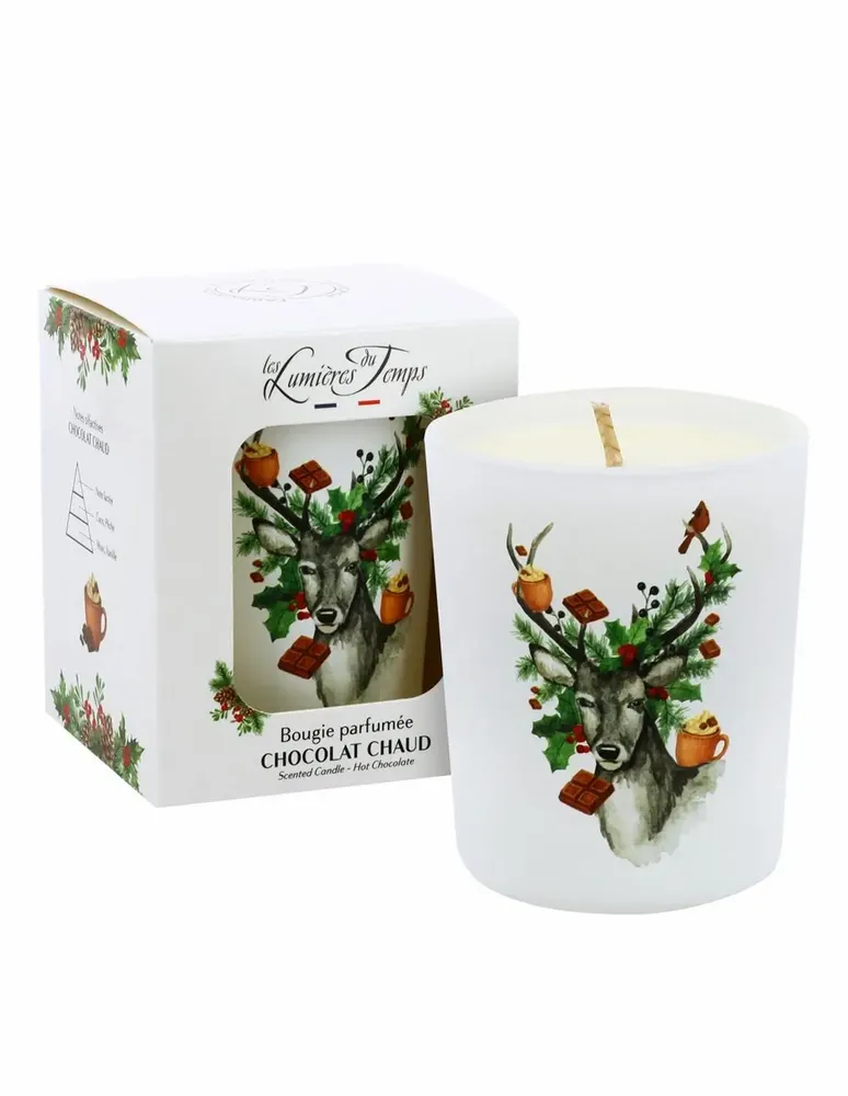 Candles - Enchanted Traditions Candle 180g Hot Chocolate - LES LUMIERES DU TEMPS