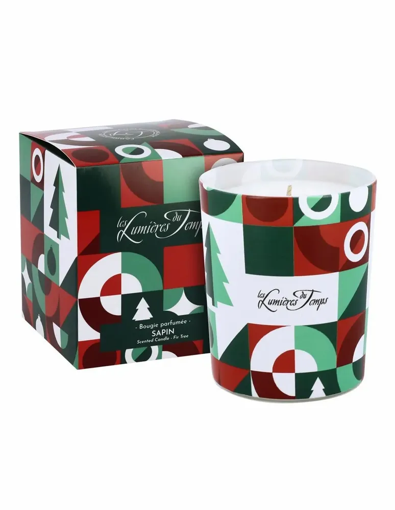 Bougies - Bougie Chromatik 180 g Sapin - LES LUMIERES DU TEMPS