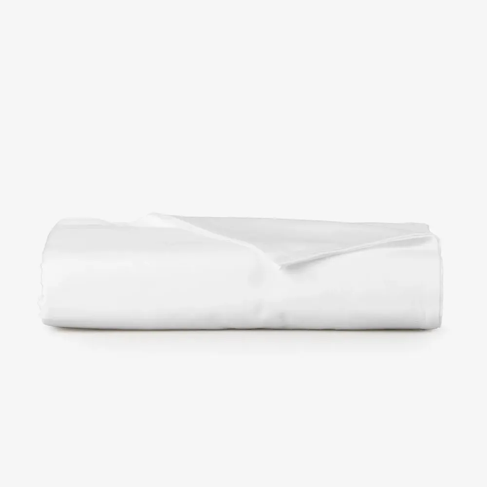 Bed linens - Sateen Flat sheet, 150x260cm, white - DILIOS