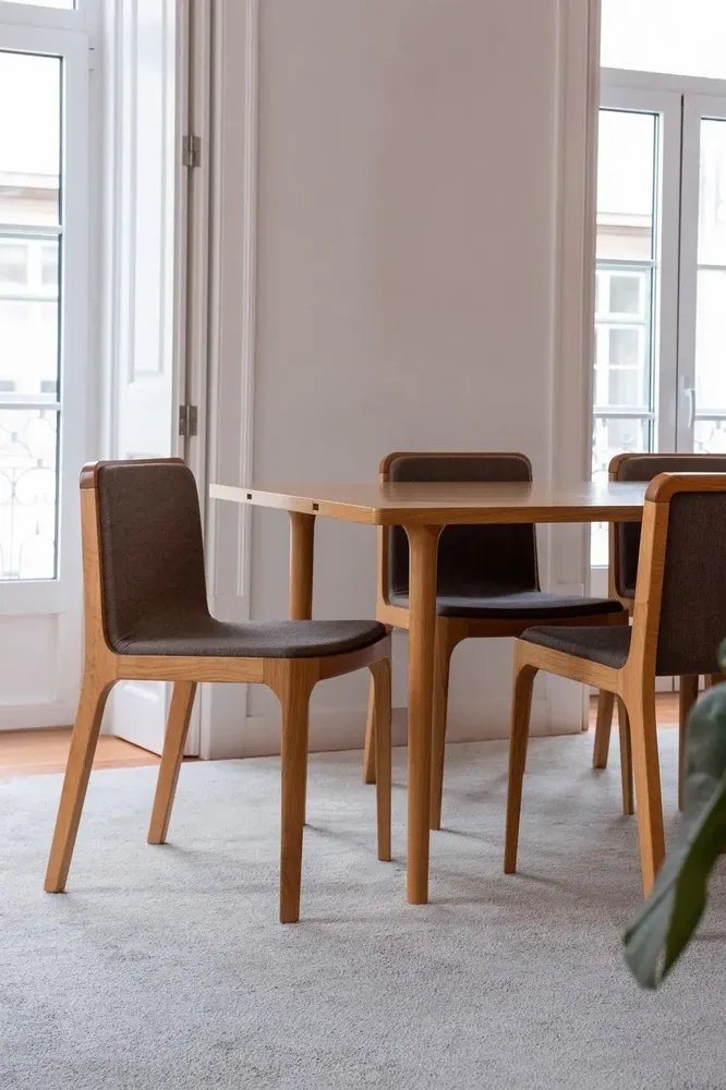 Dining Tables - CAST – Minimalist Extensible Dining Table in Walnut Wood - MOR