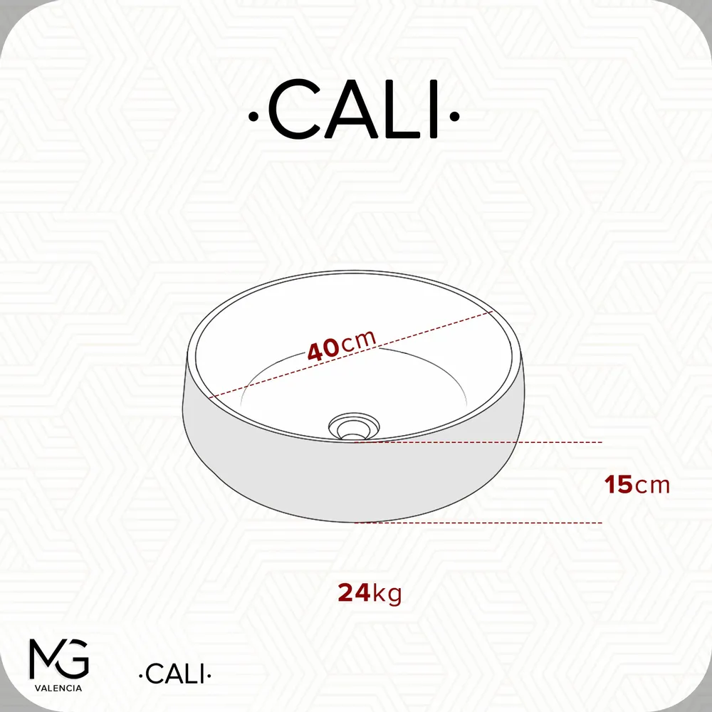 Lavabos - Vasque en marbre naturel | CALI | 40x40x15 cm - MG VALENCIA