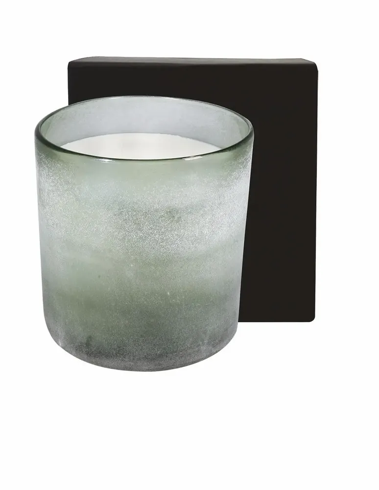 Bougies - Bougie Cassiopée Verte 3,9 kg Poudre de Riz - LES LUMIERES DU TEMPS