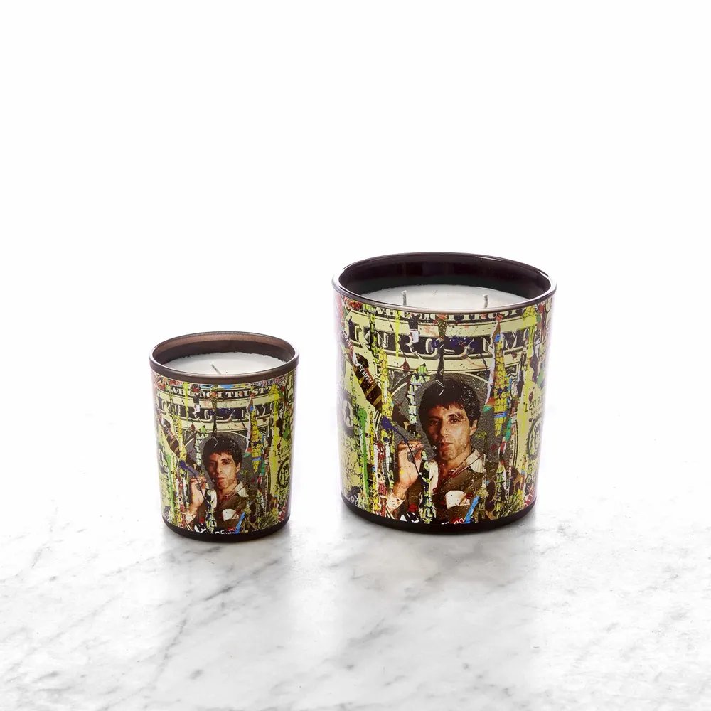 Bougies - Grande bougie parfumée Scarface - Design by Anne Mondy - ARTDECORIS
