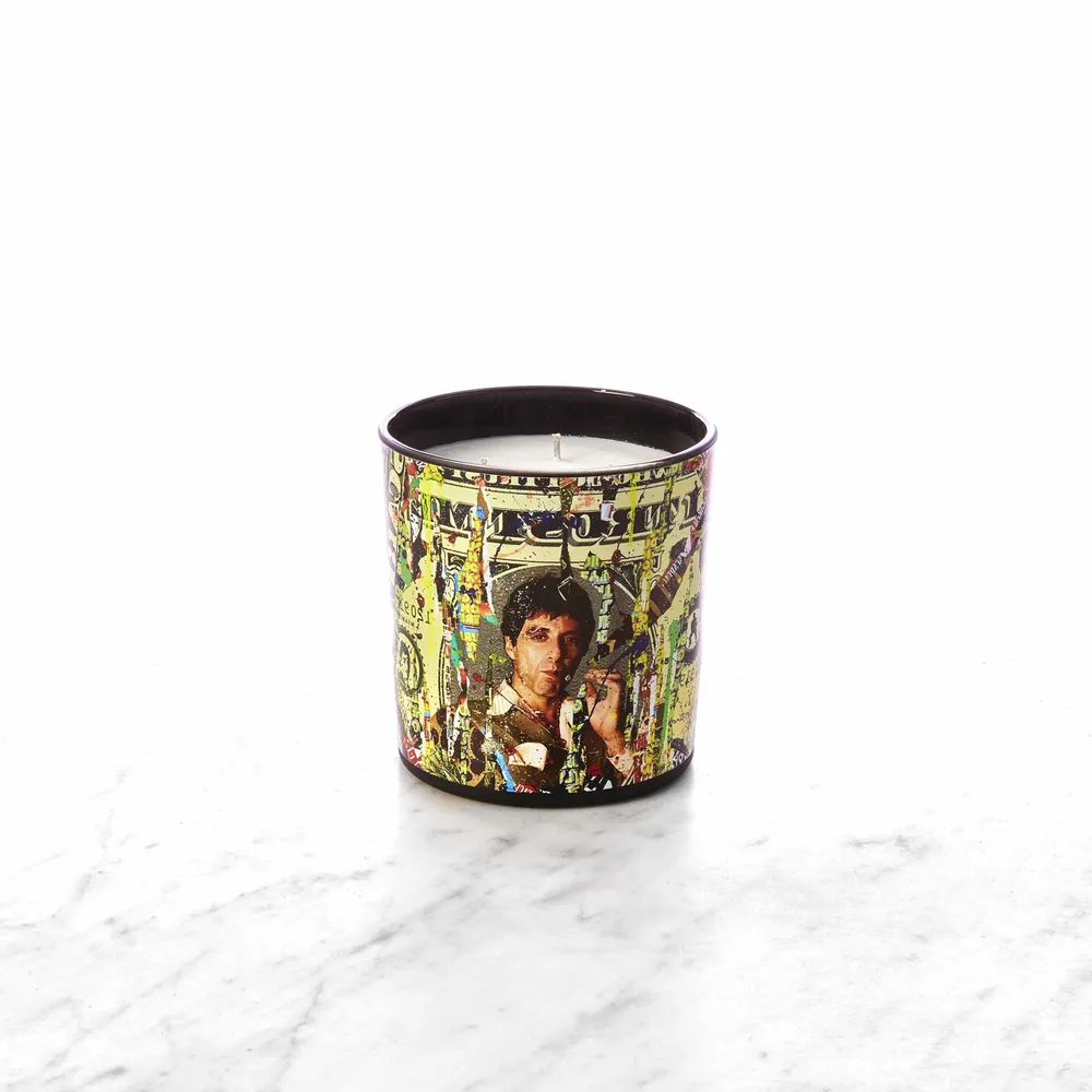 Bougies - Grande bougie parfumée Scarface - Design by Anne Mondy - ARTDECORIS