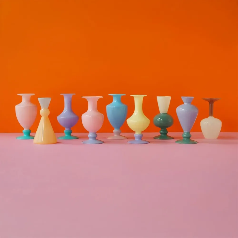 Vases - MINI VASE - TWO TONE - - AMABRO