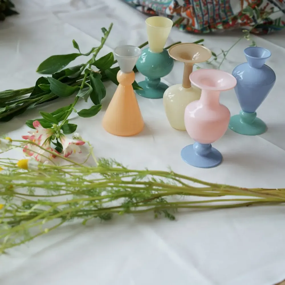 Vases - MINI VASE - TWO TONE - - AMABRO