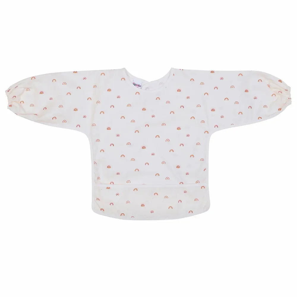 Children's mealtime - Bavoir-tablier col claudine tissu imperméable - BB&CO