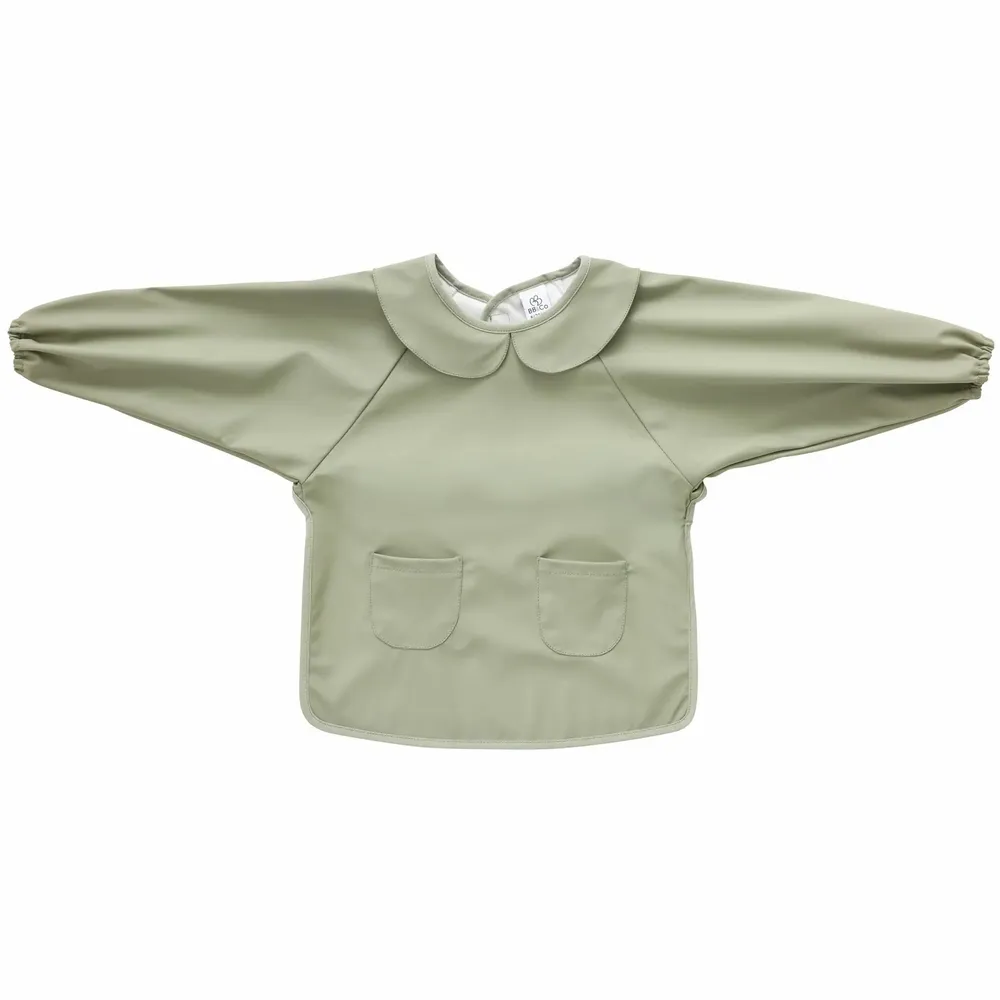 Children's mealtime - Bavoir-tablier col claudine tissu imperméable - BB&CO