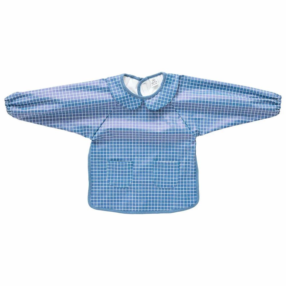 Children's mealtime - Bavoir-tablier col claudine tissu imperméable - BB&CO