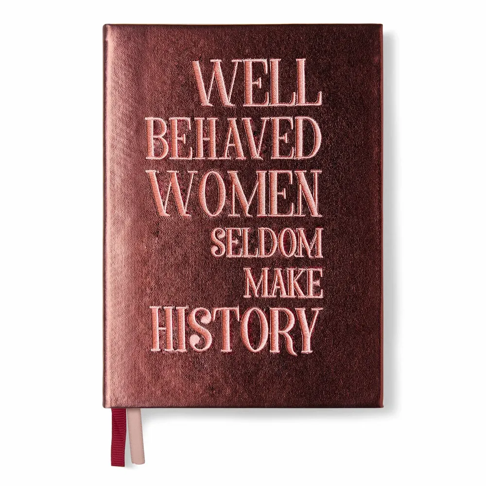 Papeterie bureau - Carnet avec citation brodée - BIEN MOVES