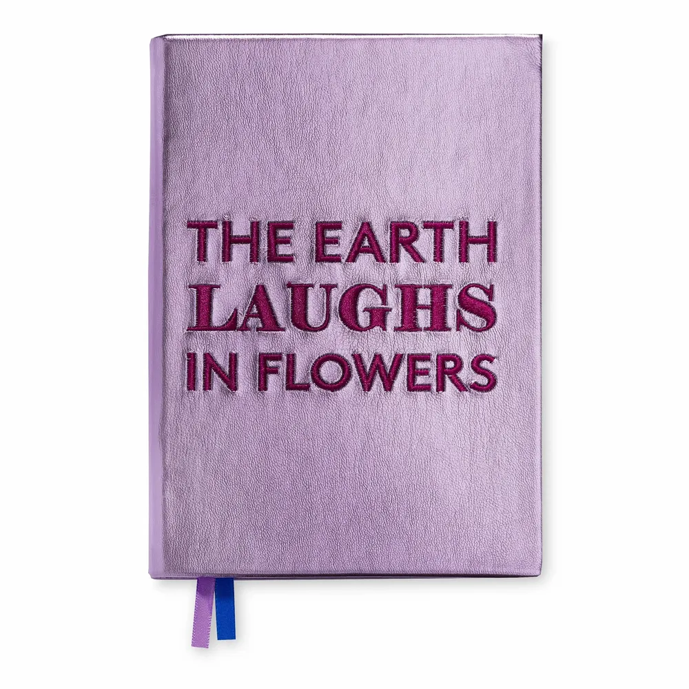 Papeterie bureau - Carnet avec citation brodée - BIEN MOVES