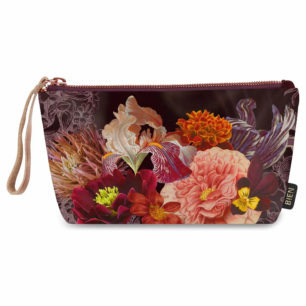 Pochettes - Pochette en velours et nylon satiné avec œuvres d'art - BIEN MOVES