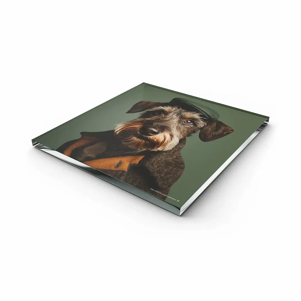 Design objects - Trivet Glass Ruby - MA CHÉRIE MON AMOUR