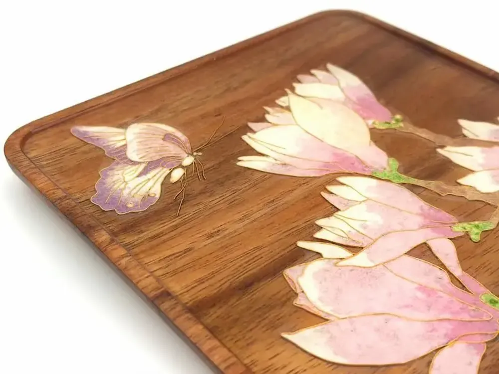 Flatware - Cloisonné Harmony Serving Tray - GLAZARA