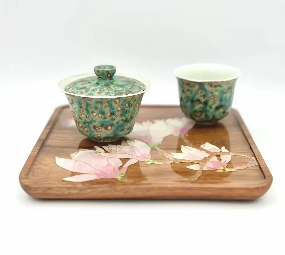 Flatware - Cloisonné Harmony Serving Tray - GLAZARA