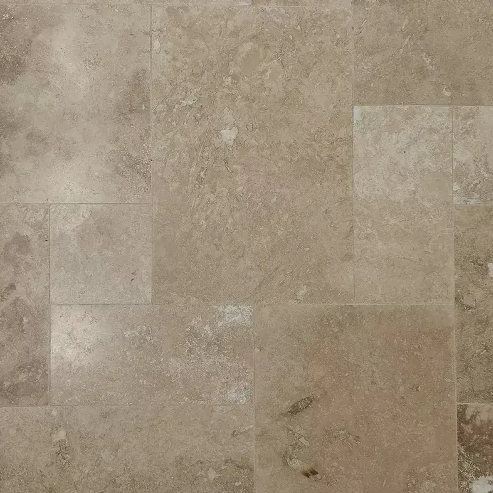 Indoor floor coverings - PREMIUM travertine tiles softened & filled - 60 × 40 × 1.2cm - LIGERIO