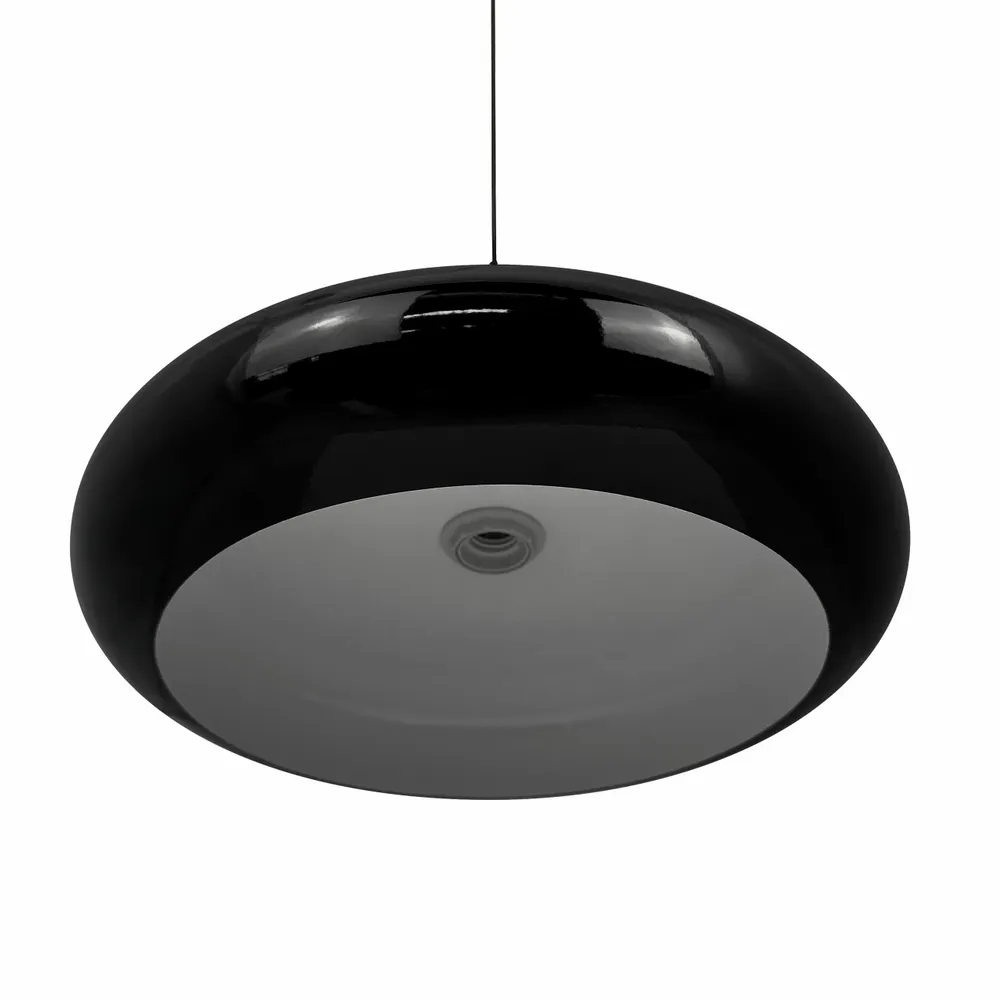 Suspensions - Pendentif Planet noir brillant avec suspension noire - DYBERG LARSEN