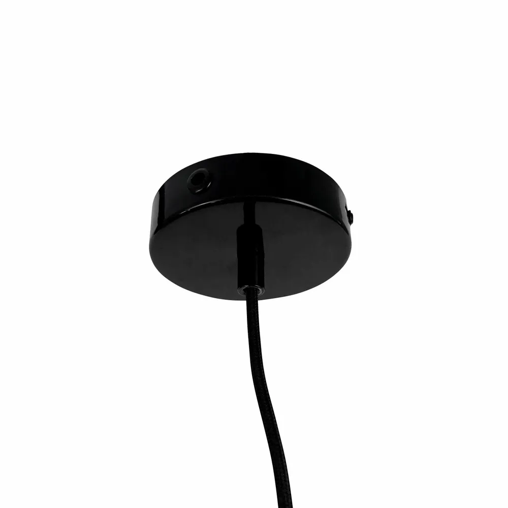 Suspensions - Pendentif Planet noir brillant avec suspension noire - DYBERG LARSEN