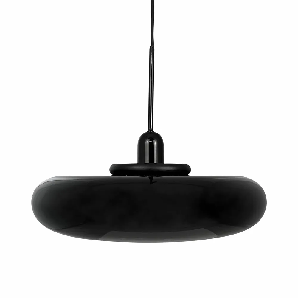 Suspensions - Pendentif Planet noir brillant avec suspension noire - DYBERG LARSEN