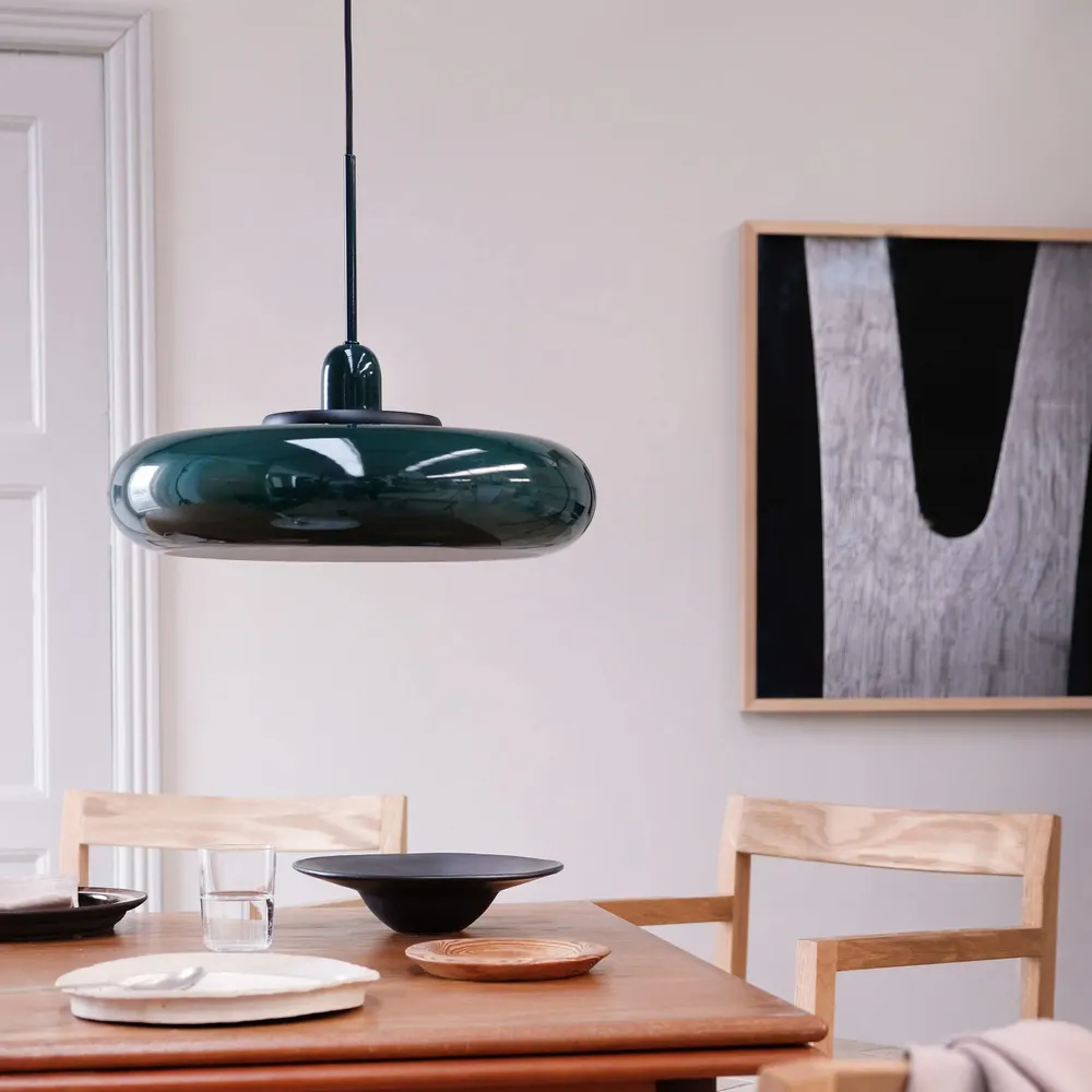 Hanging lights - Planet Pendant Dark Green - DYBERG LARSEN