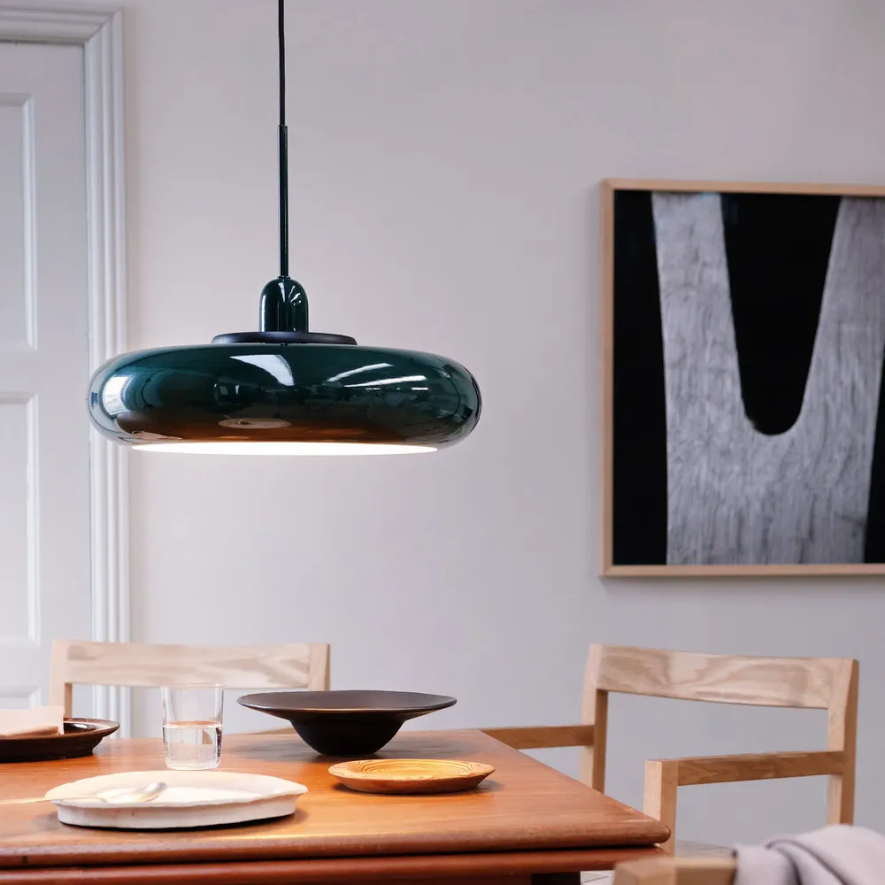 Hanging lights - Planet Pendant Dark Green - DYBERG LARSEN