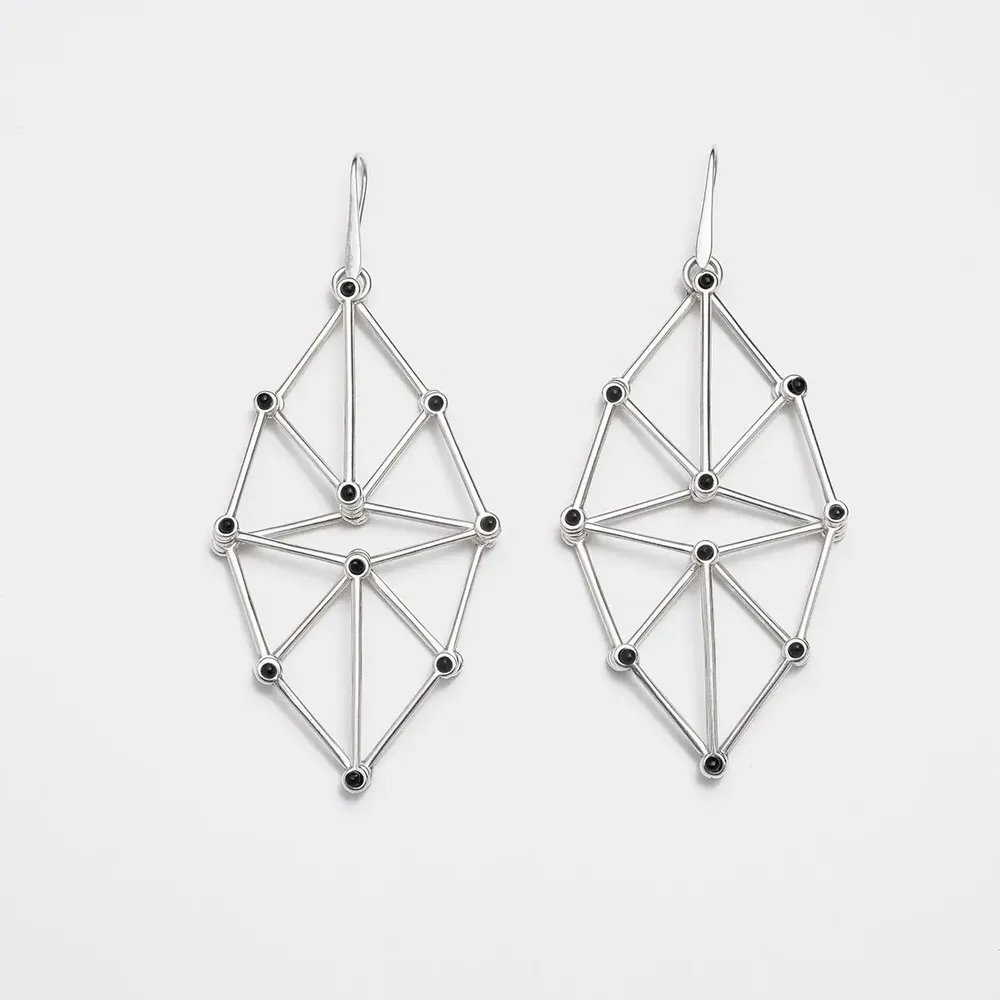 Jewelry - Web earrings - C.KARAKALPAKI