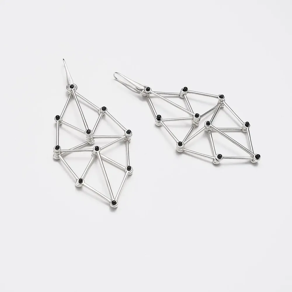 Jewelry - Web earrings - C.KARAKALPAKI