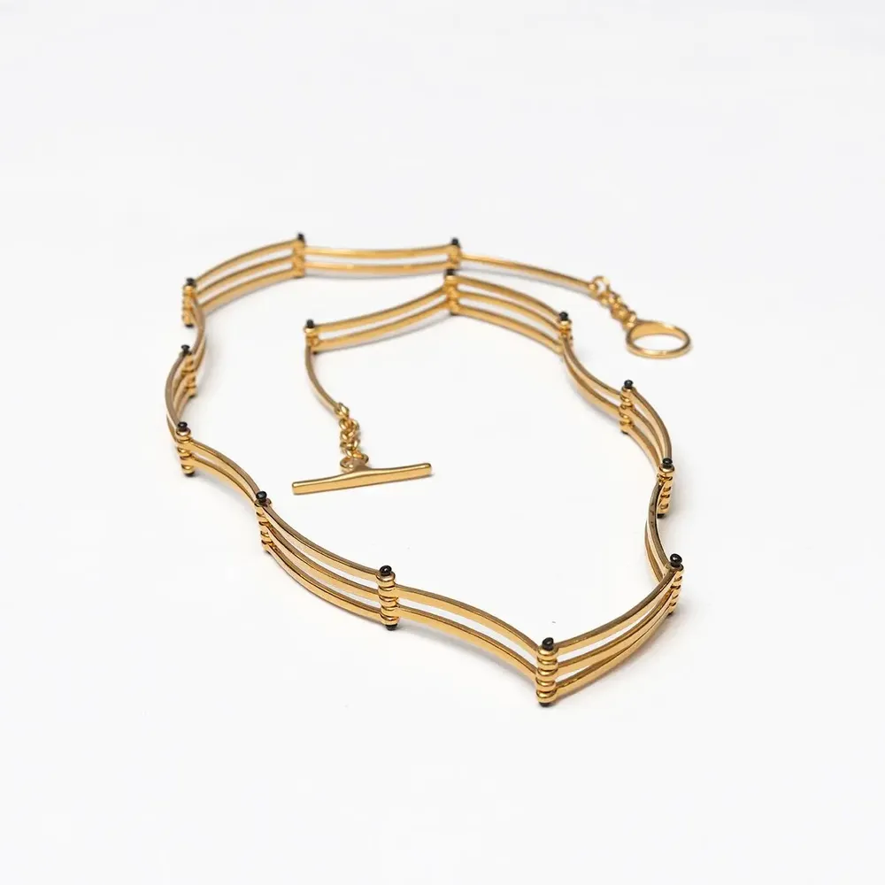 Jewelry - Curved Fence Necklace - C.KARAKALPAKI