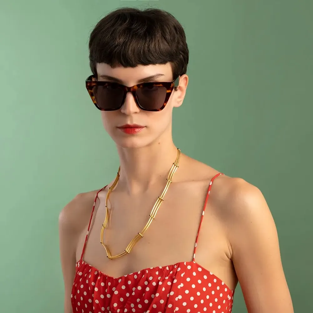 Jewelry - Curved Fence Necklace - C.KARAKALPAKI