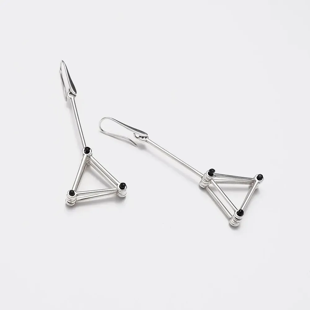 Jewelry - Triangle earrings - C.KARAKALPAKI
