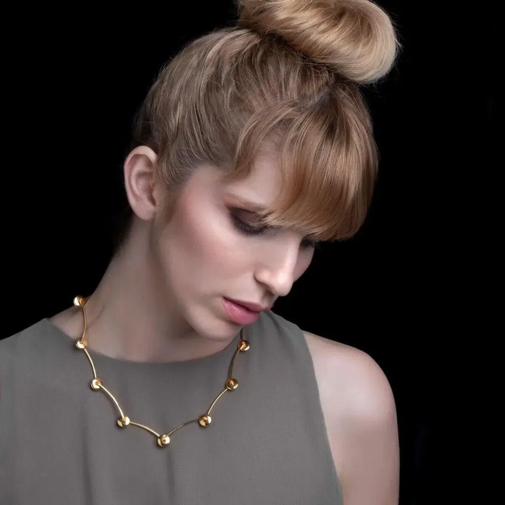 Jewelry - Points and Arcs Necklace - C.KARAKALPAKI