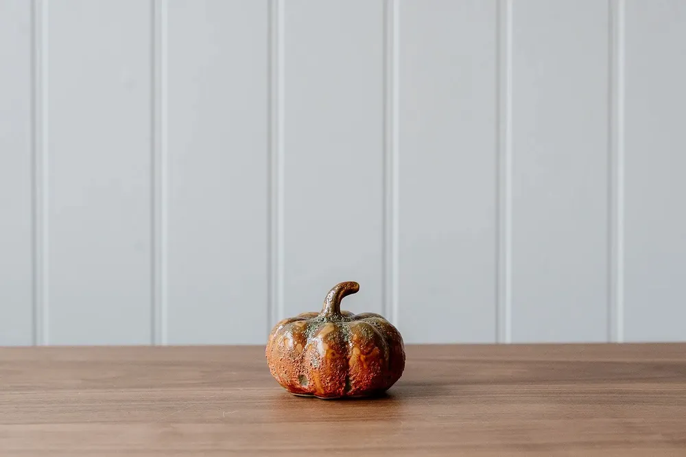 Objets de décoration - Petite citrouille en céramique - WE LOVE SEASONS