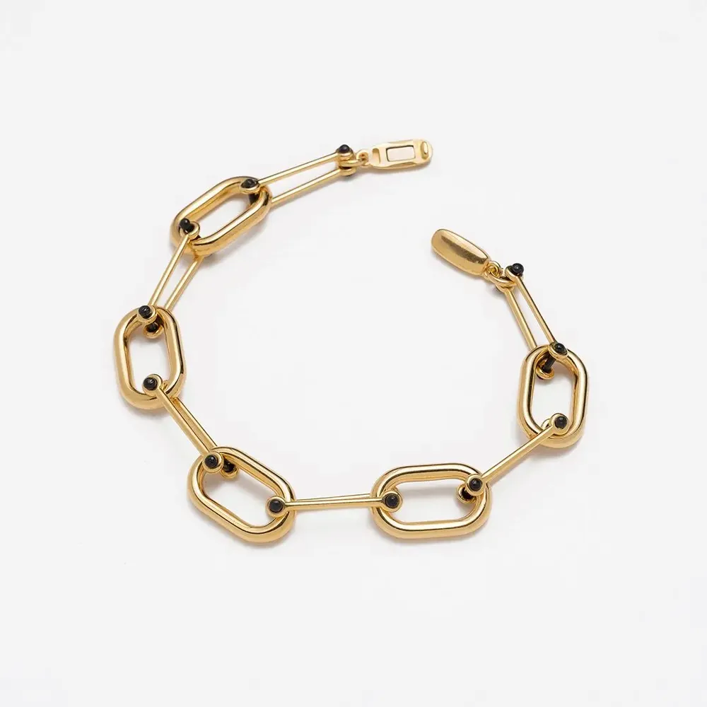 Bracelets - Oval Chain Bracelet - C.KARAKALPAKI