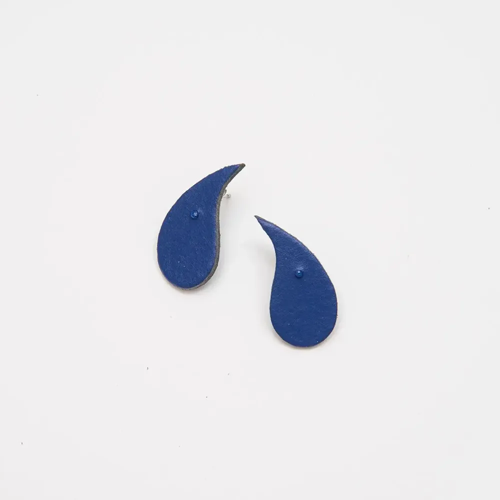 Leather goods - Drop Earrings - short - C.KARAKALPAKI