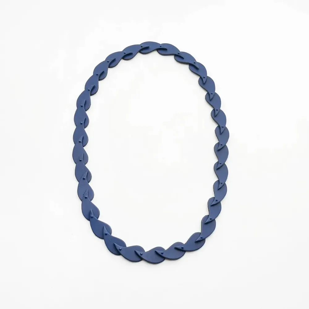 Leather goods - Drop Necklace - C.KARAKALPAKI