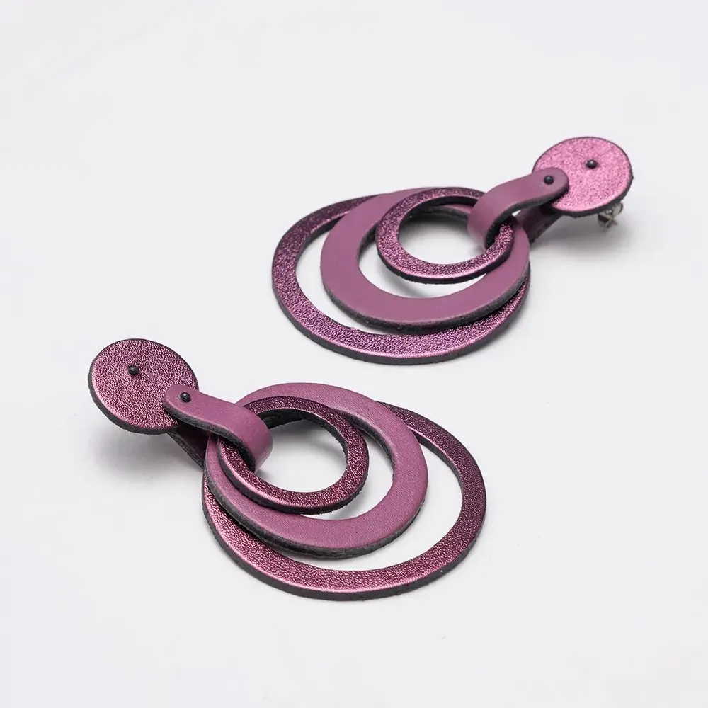 Jewelry - Concentric Circles Earrings - C.KARAKALPAKI