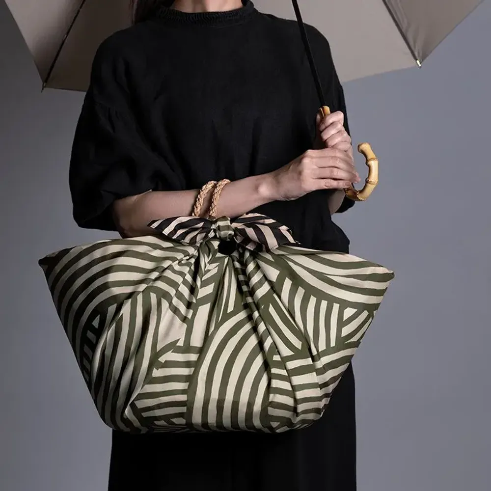 Bags and totes - Water-repellent Reversible | Isa monyo 100cm Furoshiki - MUSUBI