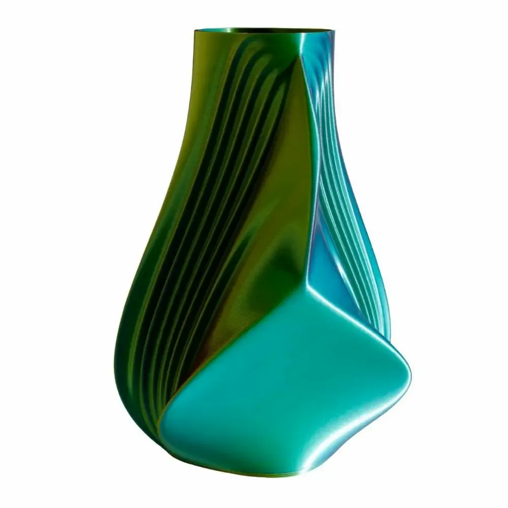 Aménagements pour bureau - Vase « Plaisir » | Tropical | Rose, citron vert et turquo - AUURA