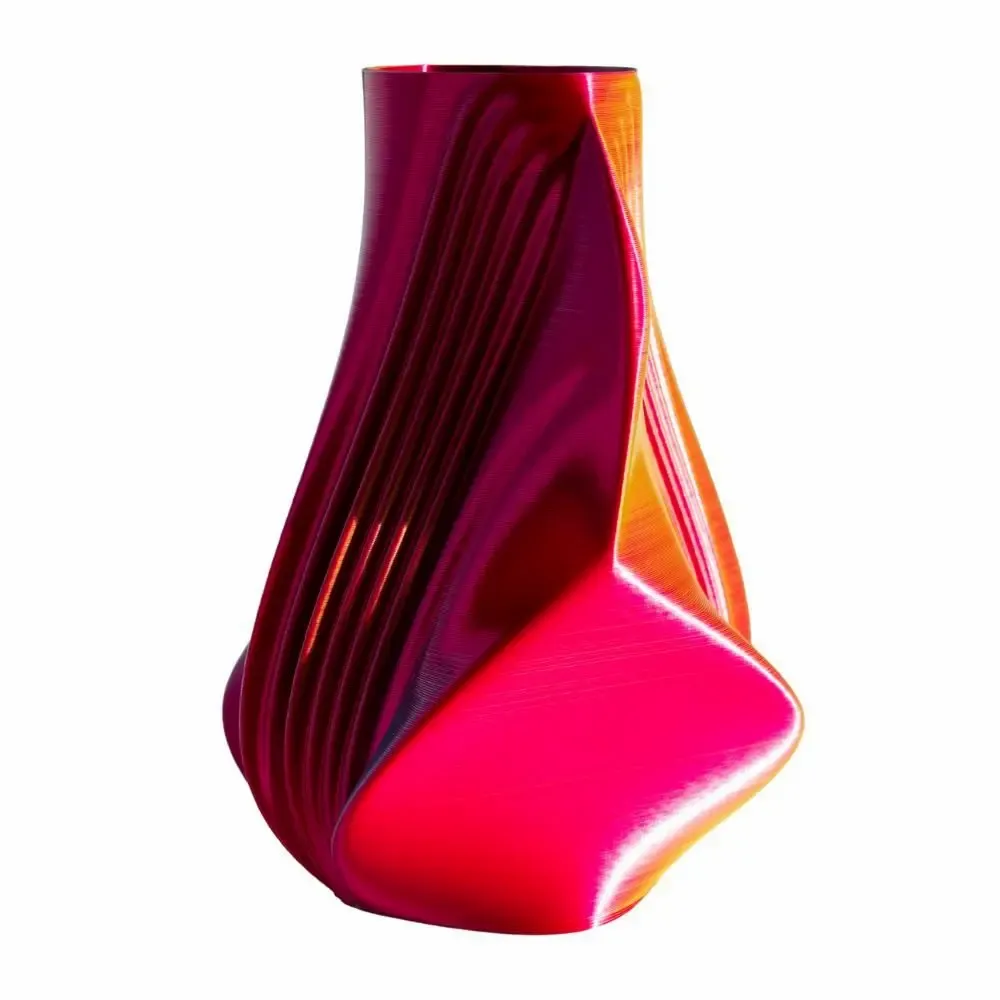 Aménagements pour bureau - Vase « Plaisir » | Tropical | Rose, citron vert et turquo - AUURA