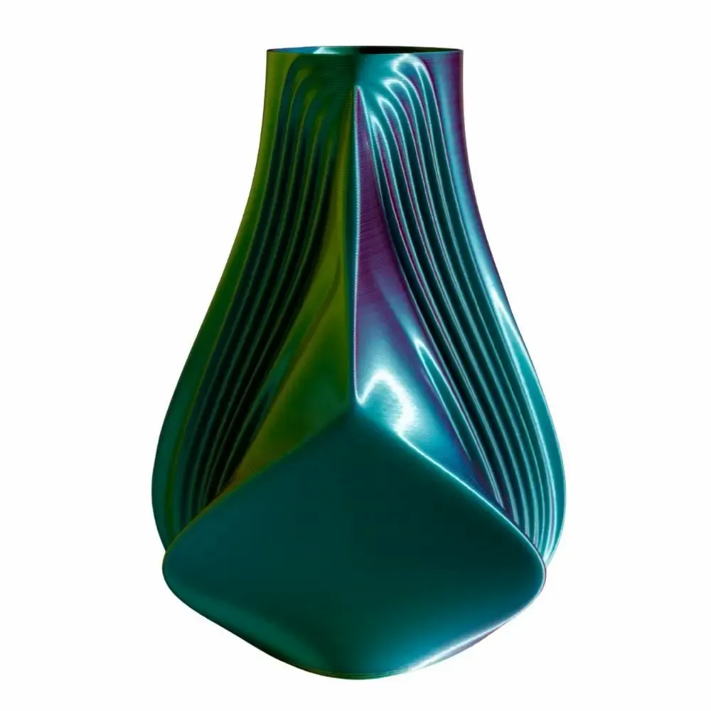 Aménagements pour bureau - Vase « Plaisir » | Tropical | Rose, citron vert et turquo - AUURA