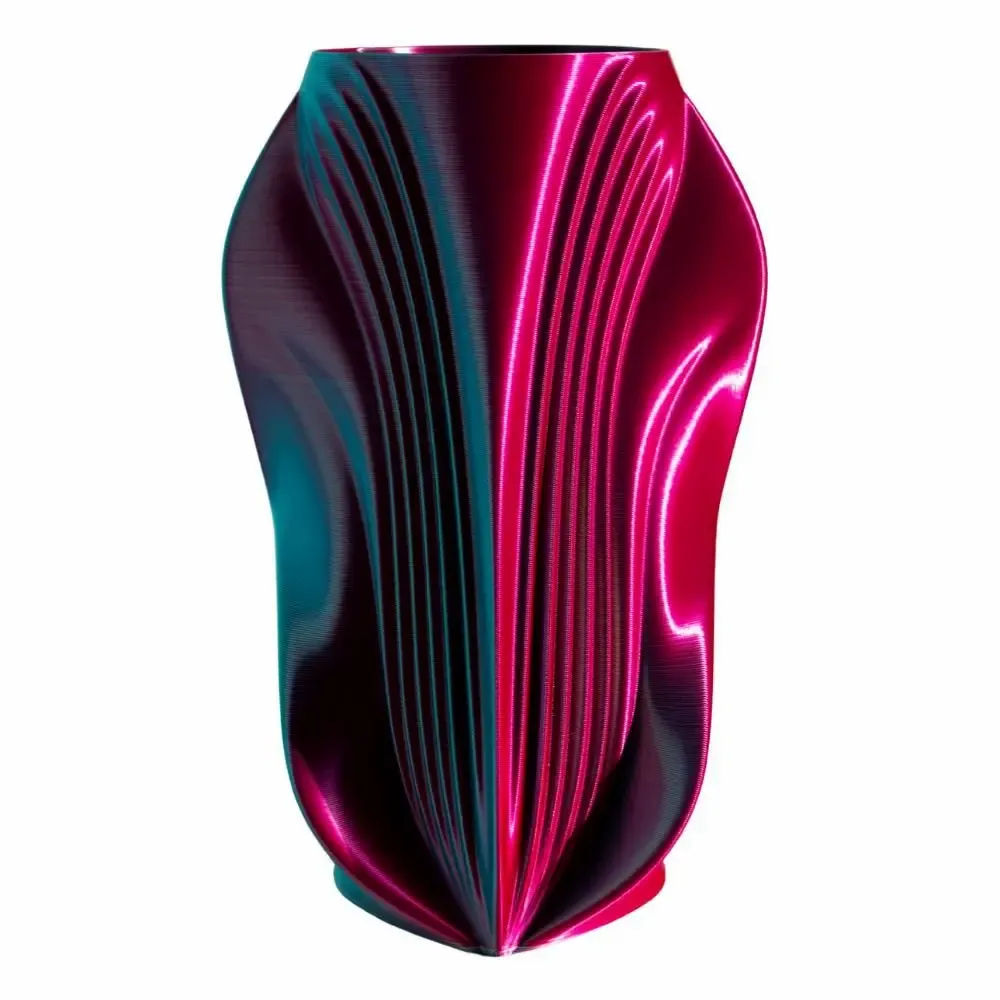 Aménagements pour bureau - Vase « Plaisir » | Tropical | Rose, citron vert et turquo - AUURA