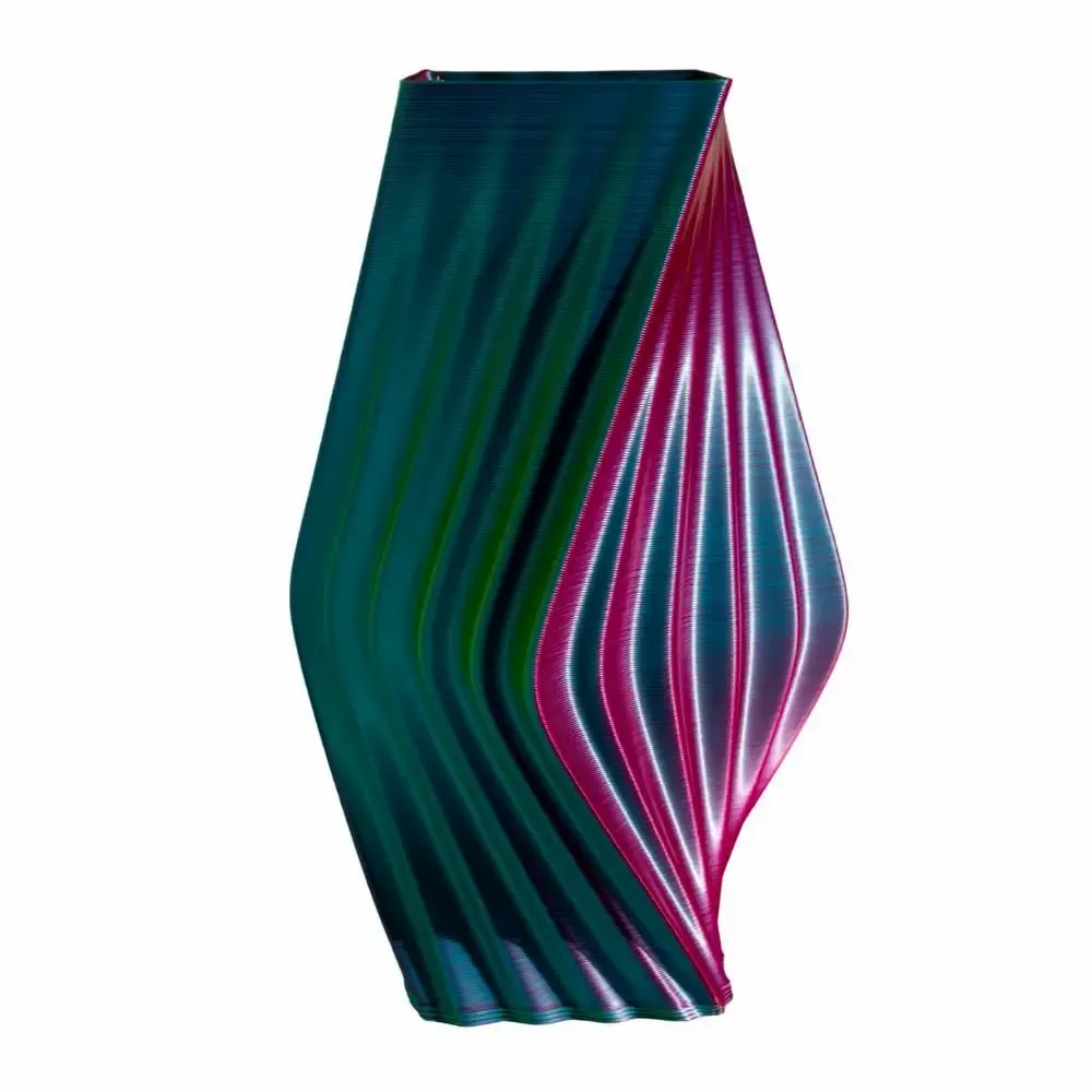 Aménagements pour bureau - Vase « Directions » | Tropical | Rose, citron vert et turquoise - AUURA