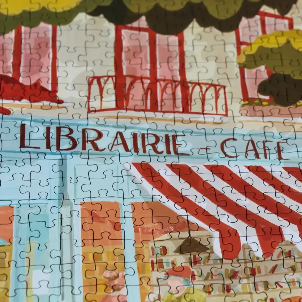Papeterie - Puzzle 1000 pièces : La Librairie du coin - APARTÉ