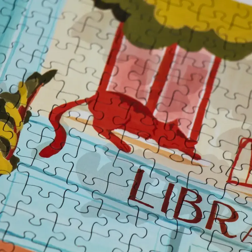 Papeterie - Puzzle 1000 pièces : La Librairie du coin - APARTÉ